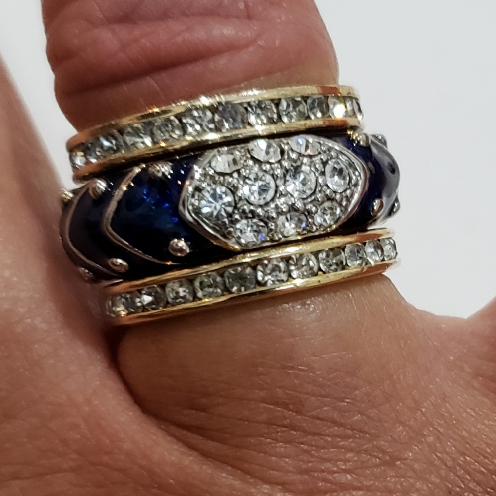 Stack RINGS Ring Set SIZE 6 BEAUTIFUL NWOT Stack ring - Picture 6 of 7